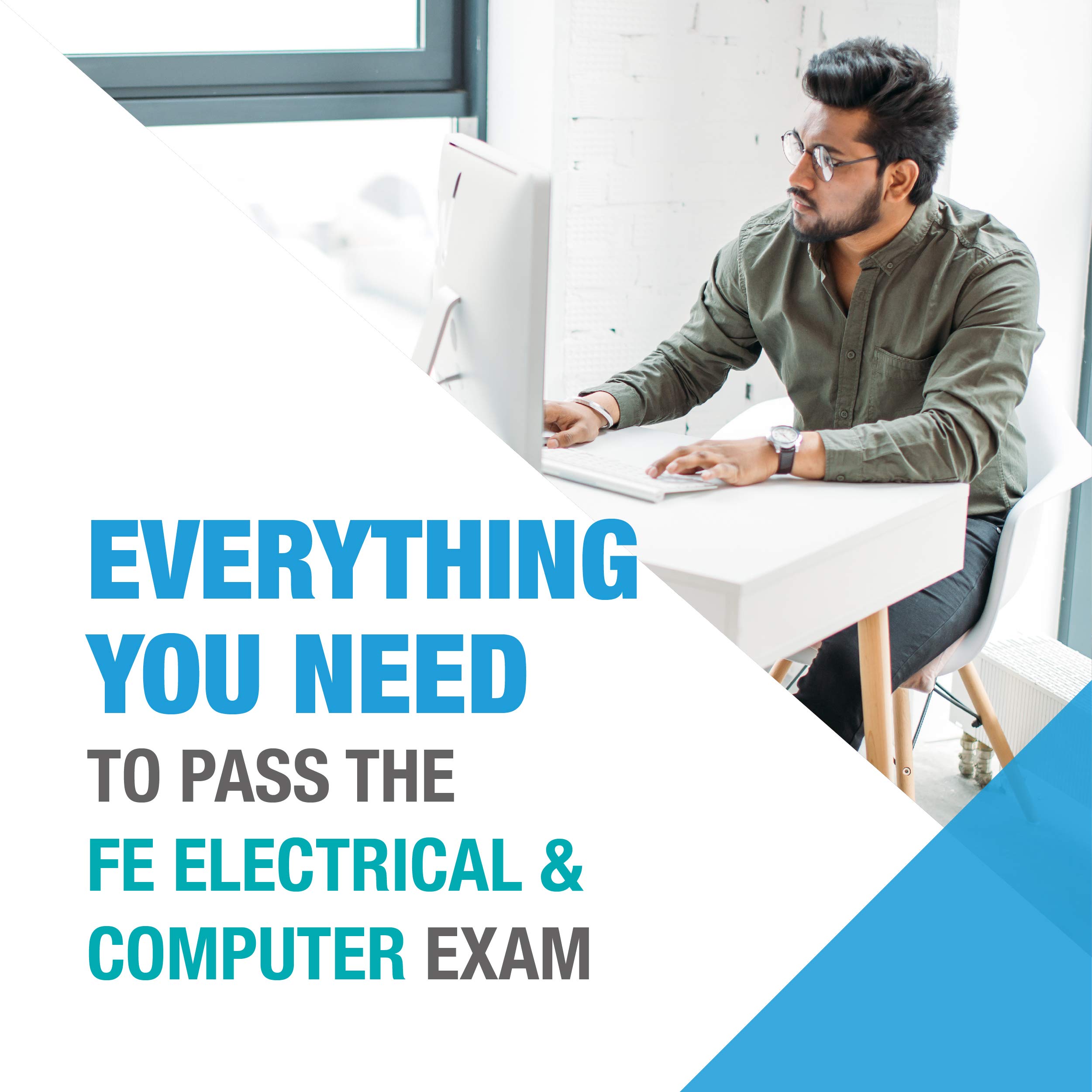 FE Electrical and Computer Exam Prep Book - 500+ Practice Problems for NCEES Fundamentals of Engineering Test | Study Guide for Electrical Engineers & Computer Science Graduates | Ideal for Exam Preparation & Professional Licensing