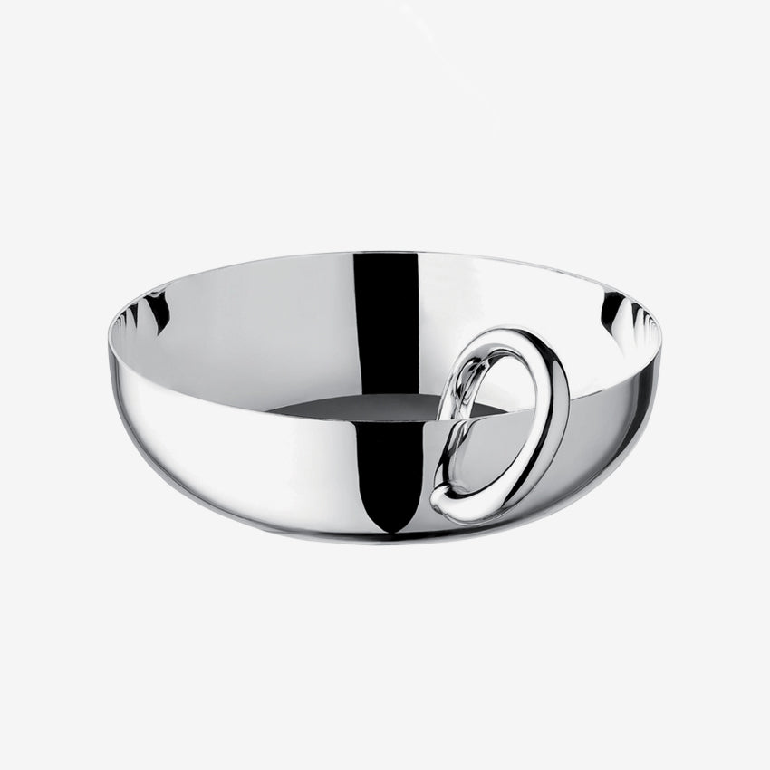 Christofle Silver Plated Vertigo Trinket Bangle Bowl - Elegant Jewelry Organizer for Bracelets, Rings & Small Accessories | Perfect for Dresser, Vanity & Gift Giving