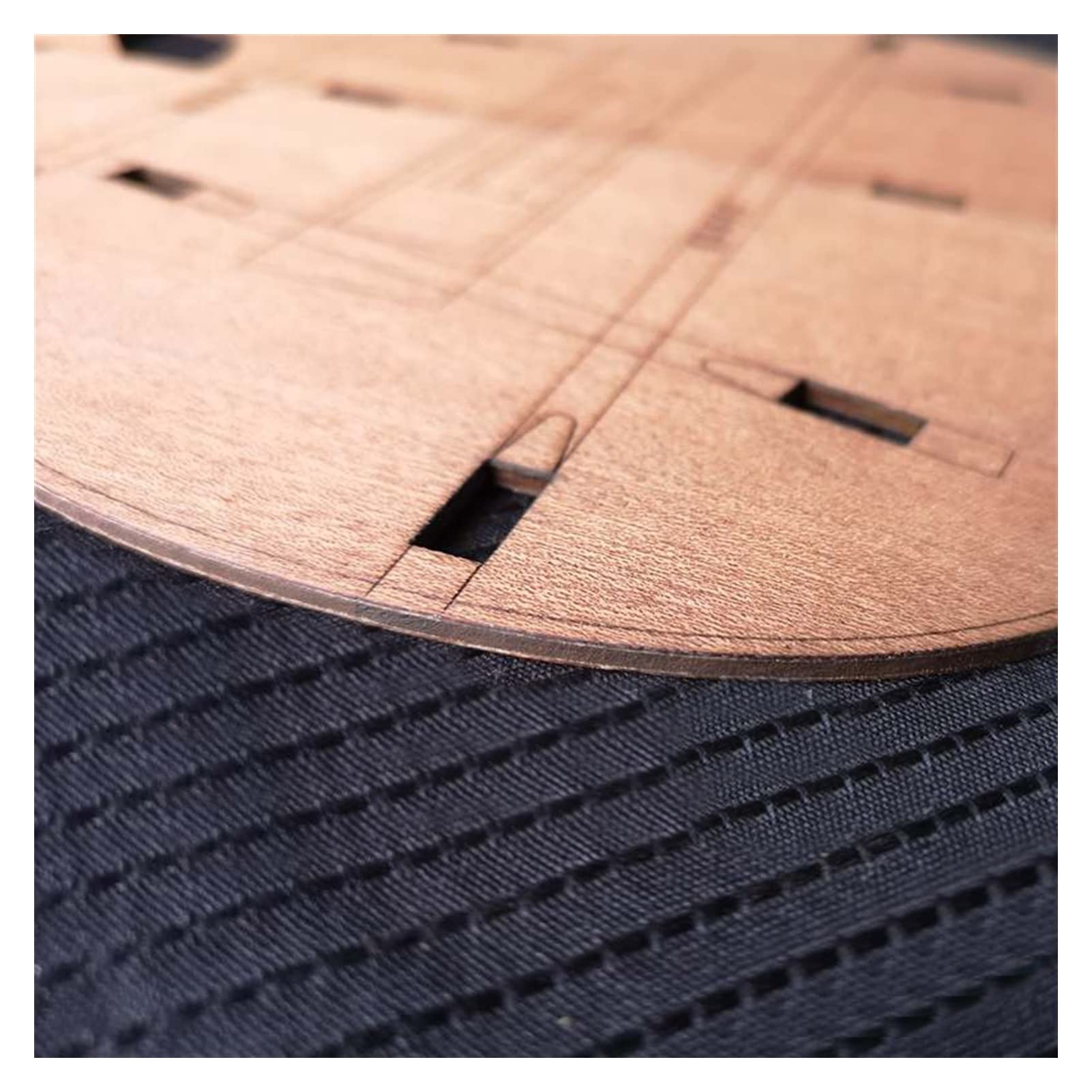 26 Inch Ukulele Template - Professional Wood Guitar Luthier Tool for Small Four-String Guitar Making with Precisely Positioned Sound Holes & Sound Beams | Perfect for DIY Instrument Crafting & Woodworking Projects