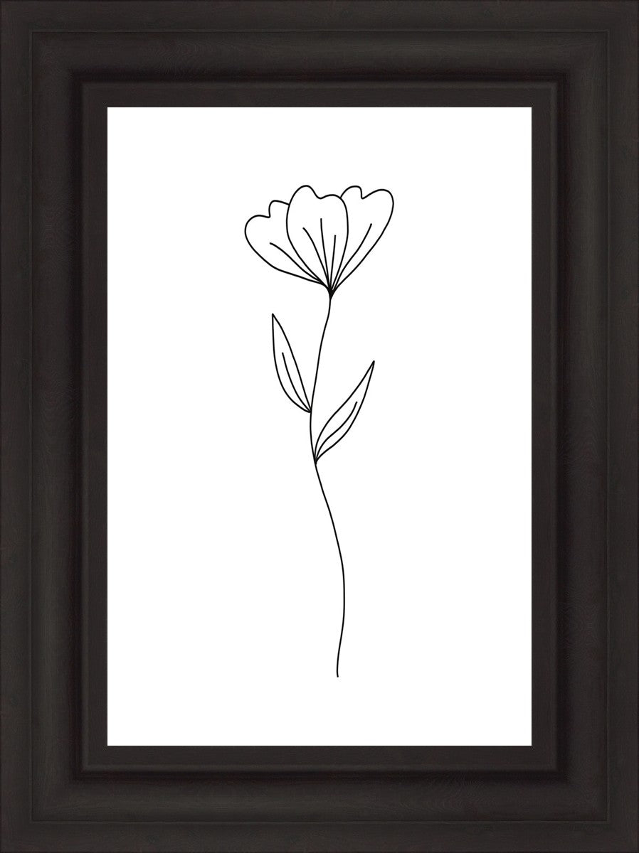 Minimalist White Flower Vase - Elegant Home Decor for Living Room, Bedroom & Office Centerpiece