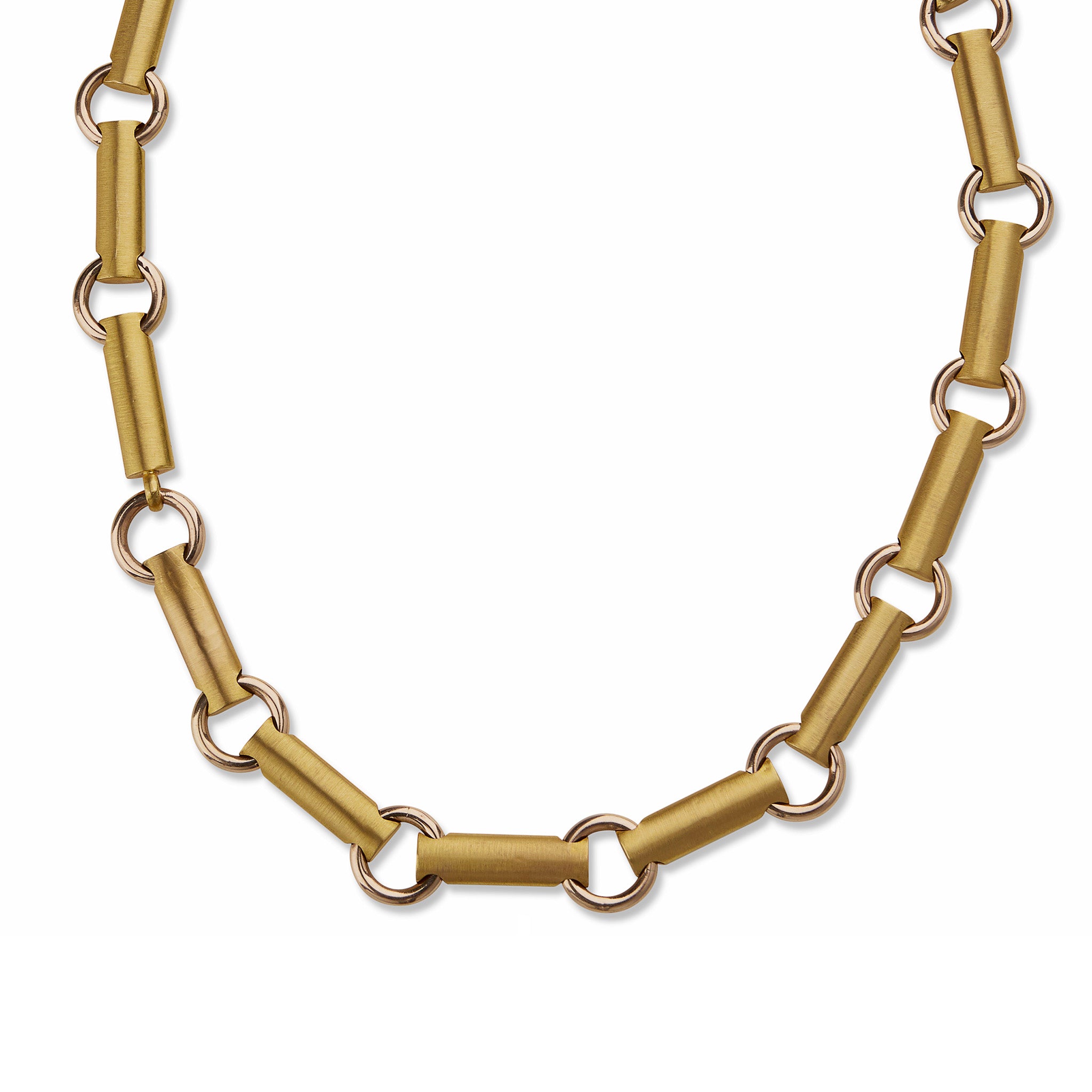 15K Bi-Color Rose & Yellow Gold Necklace for Women - Elegant Dainty Pendant Jewelry Gift for Anniversary, Valentine's Day & Special Occasions