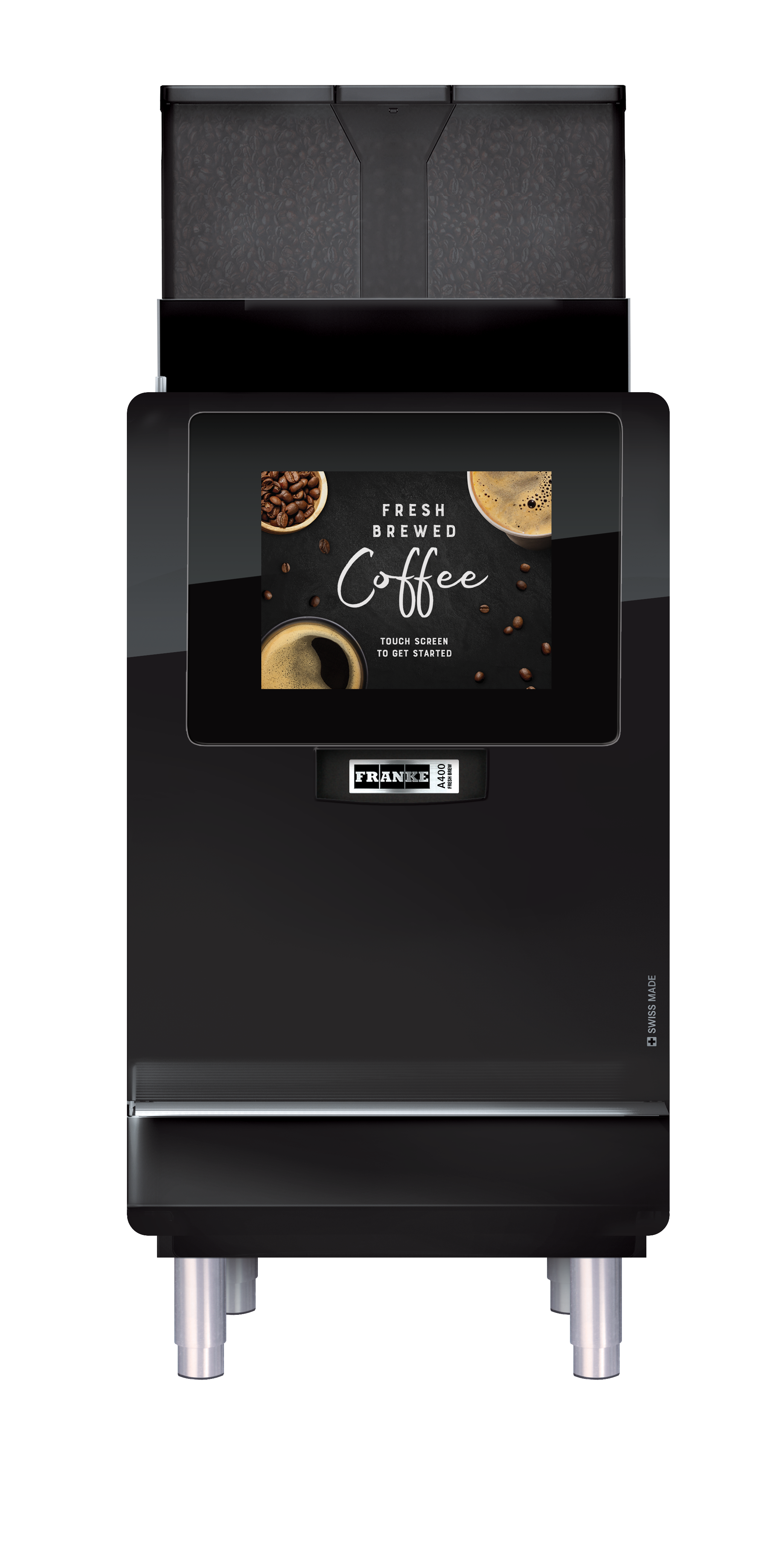 A400 Fresh Brew FB Superautomatic Espresso Coffee Machine with Milk Frother - Perfect for Home, Office & Cafe Use