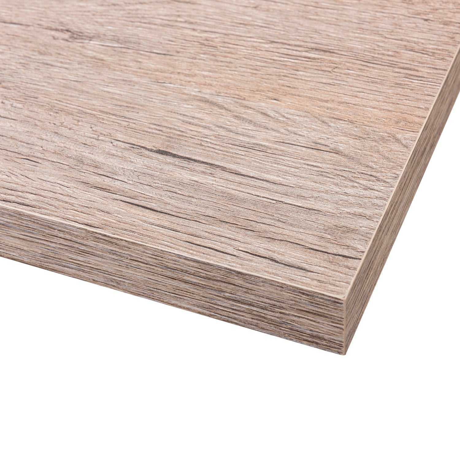 DAX OHANA Collection - Wood Finish Deck Mount Bathroom Sink Top - Perfect for Modern Farmhouse, Rustic & Coastal Bathroom Vanities