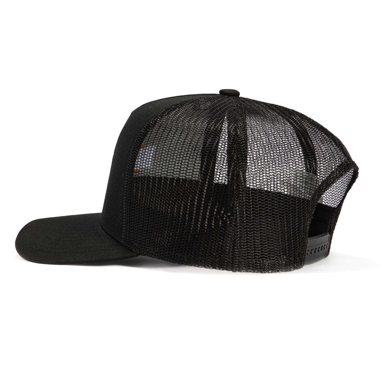 Brixton Skywind Mesh Snapback Trucker Hat for Men & Women - Adjustable Black Baseball Cap for Outdoor, Sports & Casual Wear
