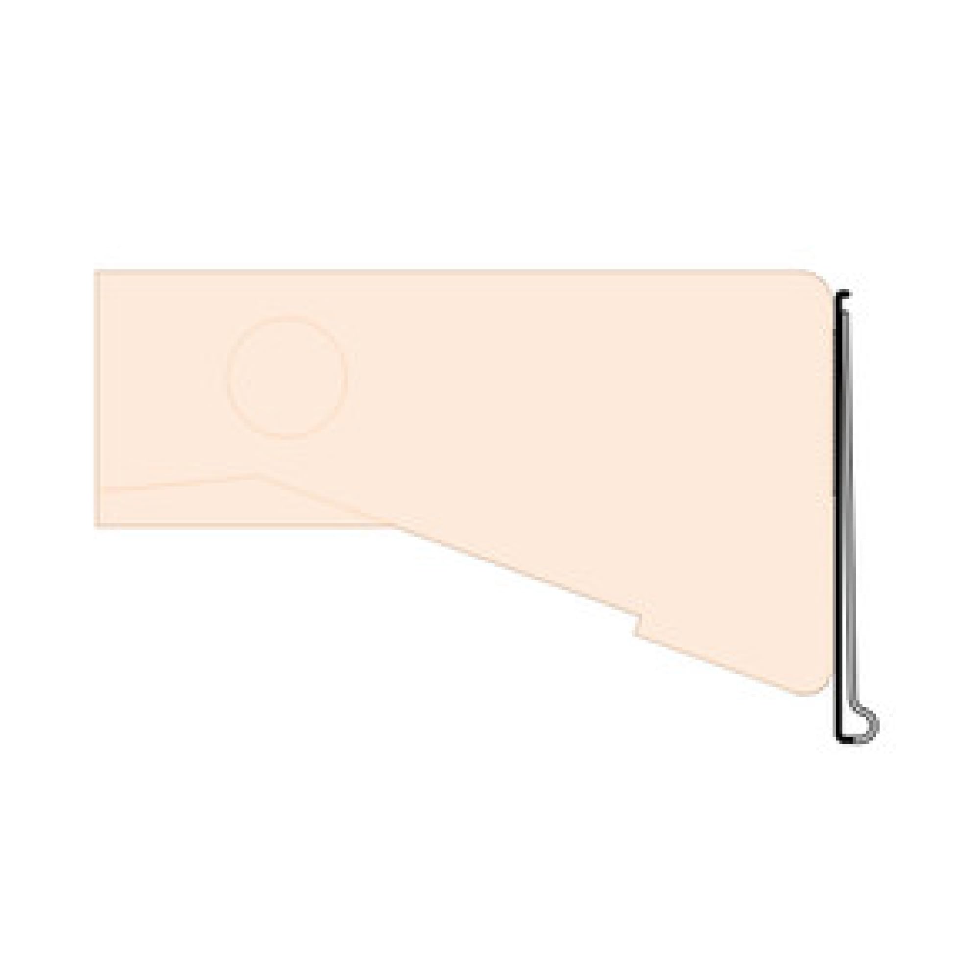 Clear Adhesive Back Price Tag Strip UPC Holder - 48 Inch Length - Pack of 50 | Perfect for Retail Shelves, Product Labeling & Inventory Organization