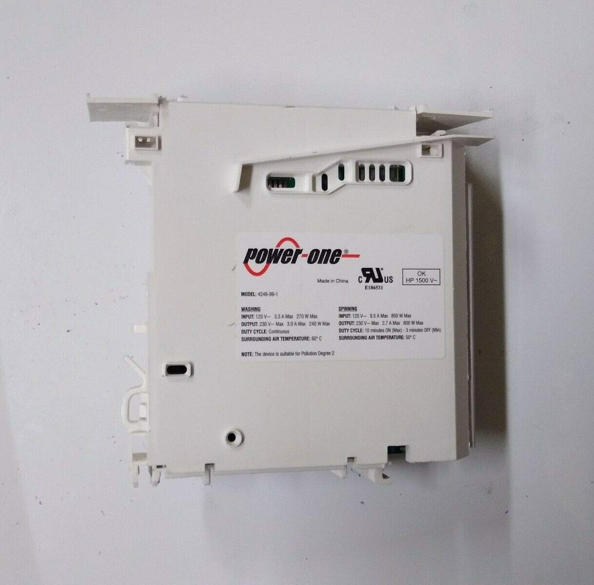 GLOB PRO SOLUTIONS Washer Motor Control Board S134409904 & S134409905 - Replacement Part for Washing Machine Repair - Perfect for Home Laundry Appliances