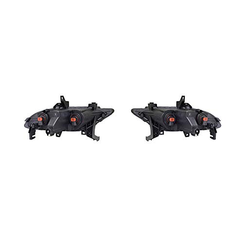 RAREELECTRICAL New Pair of LED Fog Lights Compatible with 2017-2018 Nissan Maxima Sedan - Model 261504Ra0a & 26155-4Ra0a - Upgrade Your Night Driving Safety & Style