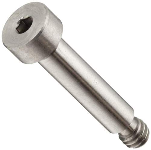 316 Stainless Steel Shoulder Screw - Hex Socket Drive (Pack of 5) for Machinery & Automotive