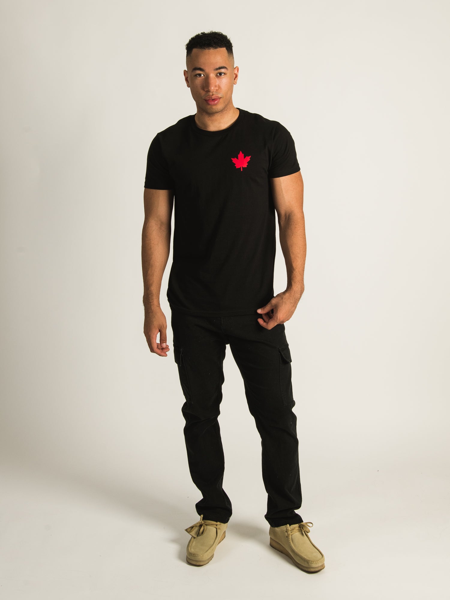 Barstool Sports Spittin' Chiclets Canada T-Shirt - Vintage Hockey Fan Tee - Perfect for Game Day & Casual Wear