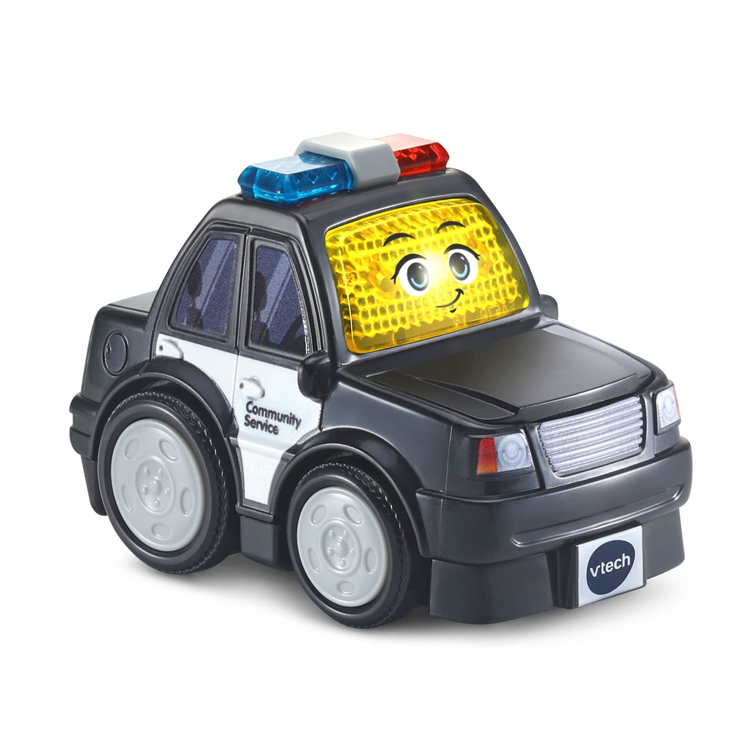 VTech Go! Go! Smart Wheels Interactive Learning Police Car Toy for Toddlers - Educational Toy with Lights & Sounds for Pretend Play and Early Childhood Development