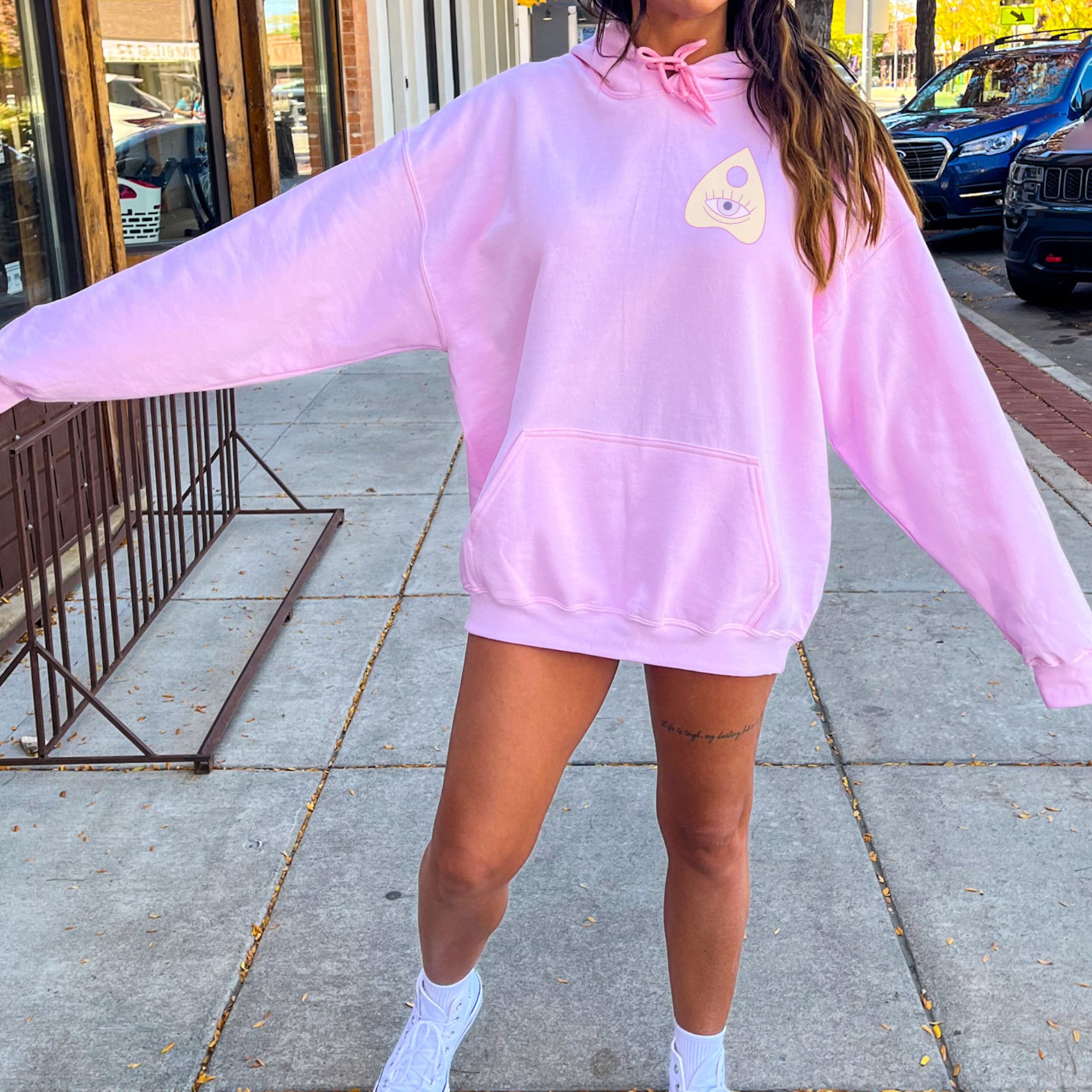 Never Trust the Living Lydia Deets Halloween T-Shirt | Pastel Halloween Costume Sweater Hoodie for Women & Men | Perfect for Halloween Parties, Cosplay & Gift Giving