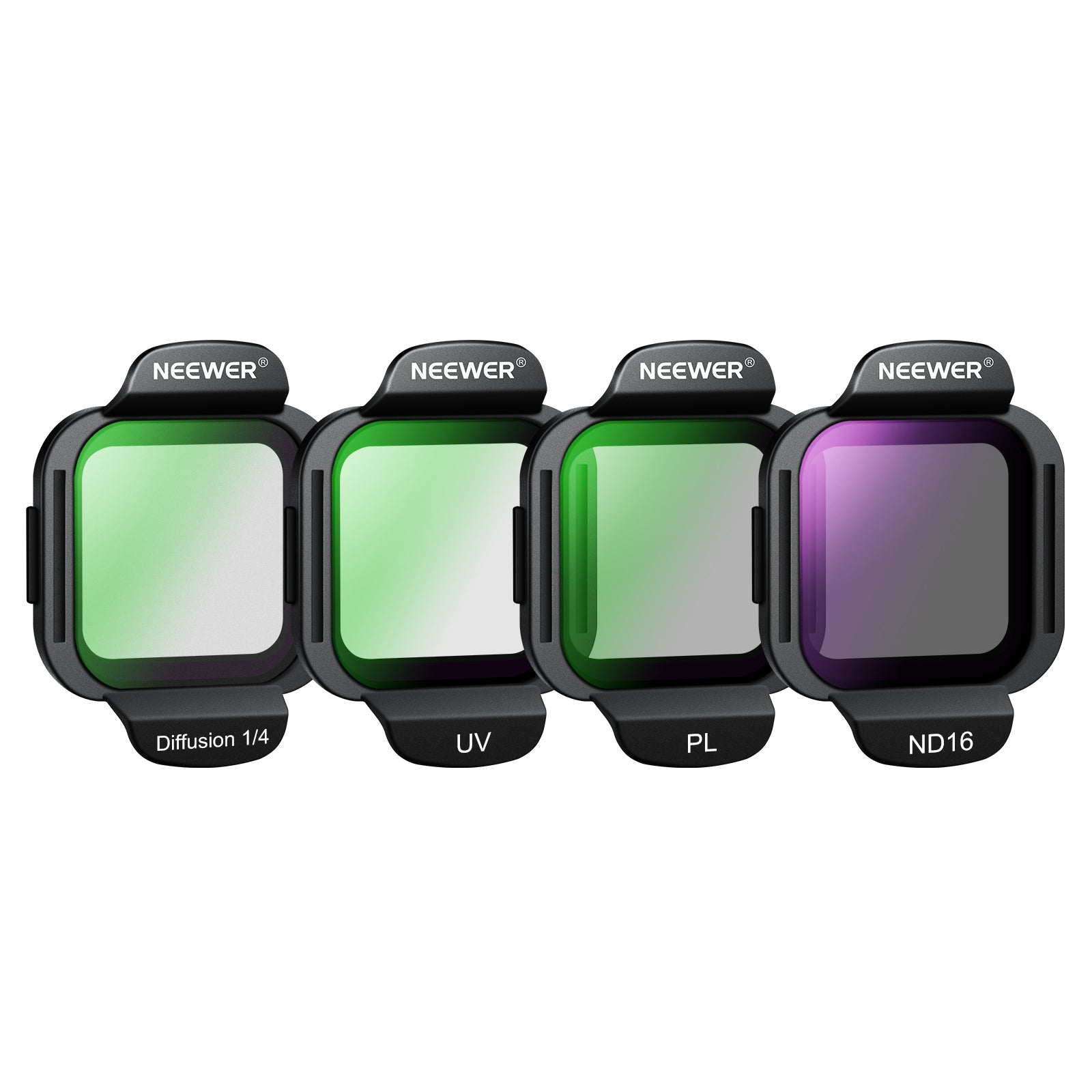 NEEWER FL N36 4-Pack ND Filter Kit for DJI Flip Drone - Professional Camera Lens Filters for Aerial Photography, Vlogging & Cinematic Shots