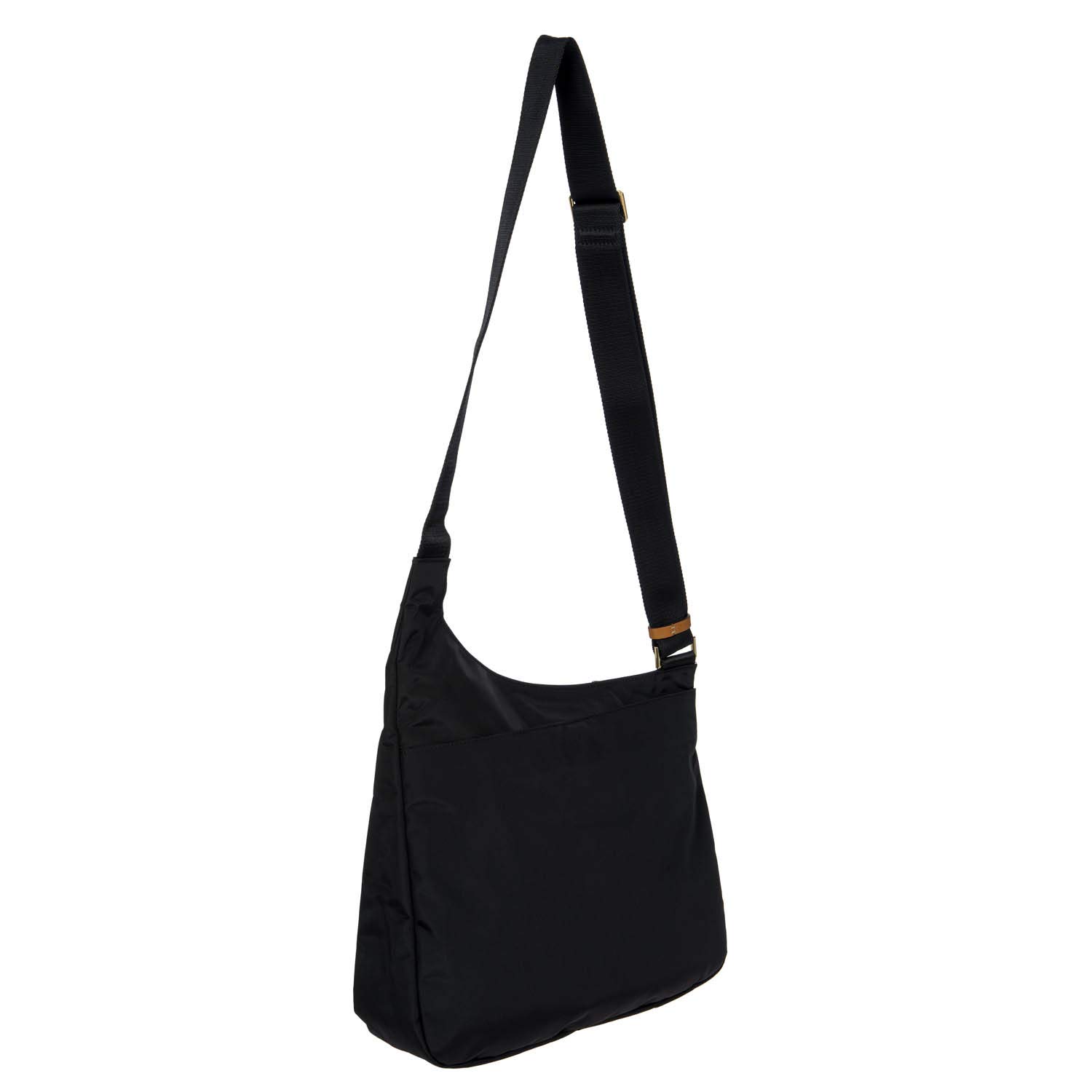 Bric's 2.0 X-Bag Hipster Envelope Shoulder Bag for Women - Stylish Travel Purse & Crossbody Bag - Black - Perfect for Work, Travel & Everyday Use