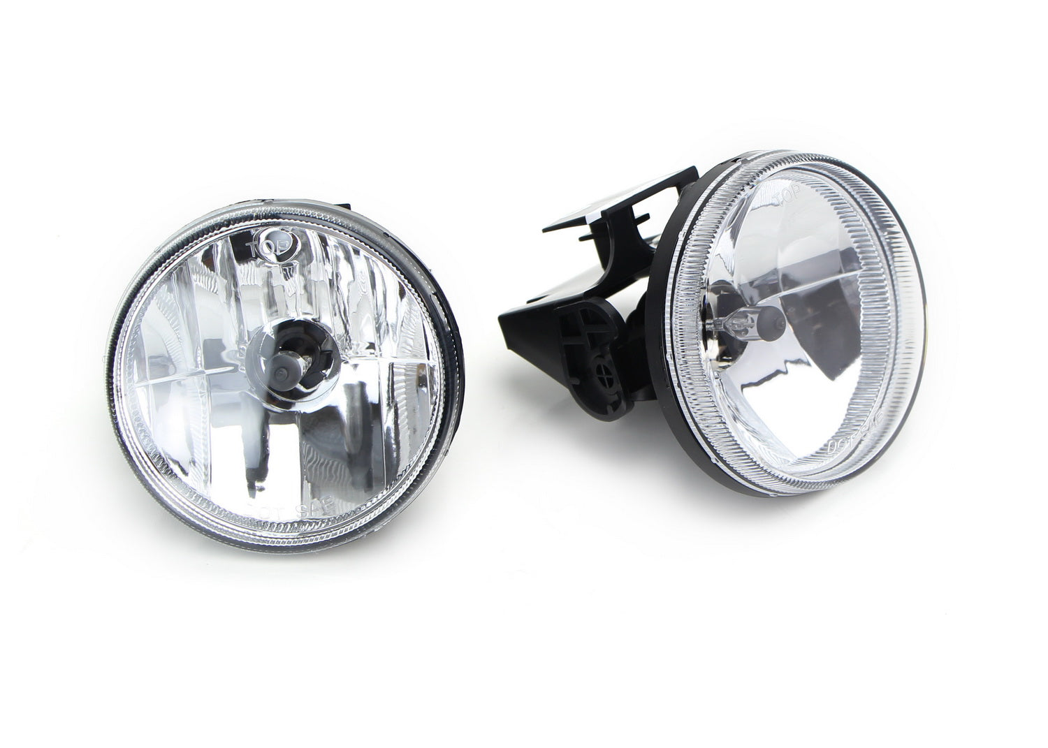 Clear Lens Fog Lights with H3 Halogen Bulbs for 1999-2002 Dodge RAM 1500 & 2500 - Durable Off-Road Lighting for Night Driving & Bad Weather