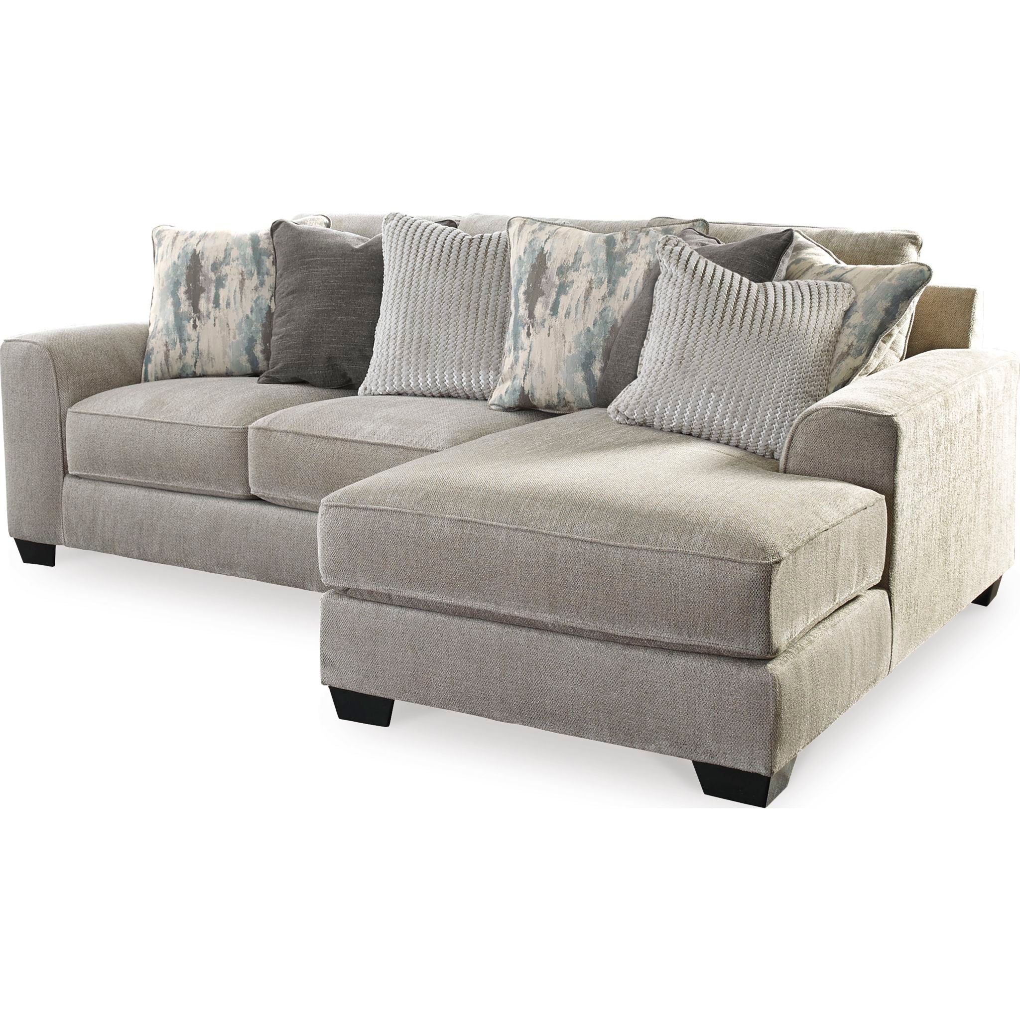 Ardsley 2-Piece Sofa Chaise Set - Modern Sectional Couch with Chaise Lounge for Living Room, Family Room & Small Spaces