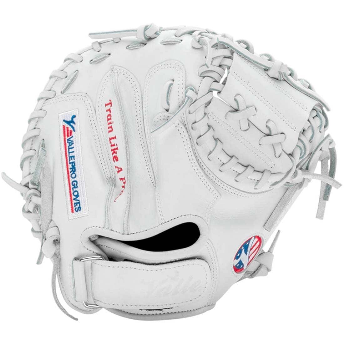 Valle Eagle 27 Baseball Catcher's Training Mitt - Professional Leather Glove for Baseball Practice & Games | Perfect for Catchers, Coaches & Players | E27S Model