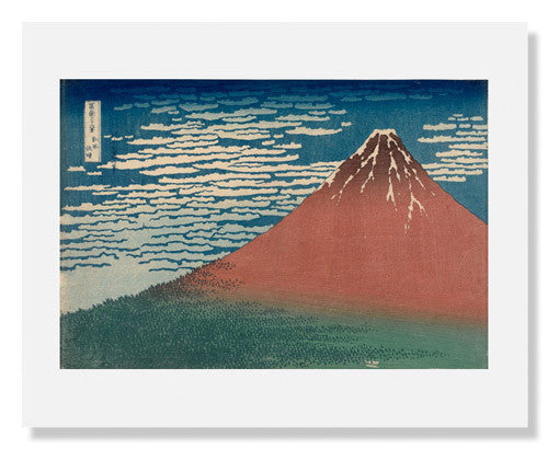Katsushika Hokusai Fine Wind Clear Weather Art Print - Japanese Woodblock Wall Decor for Home, Office & Gifts