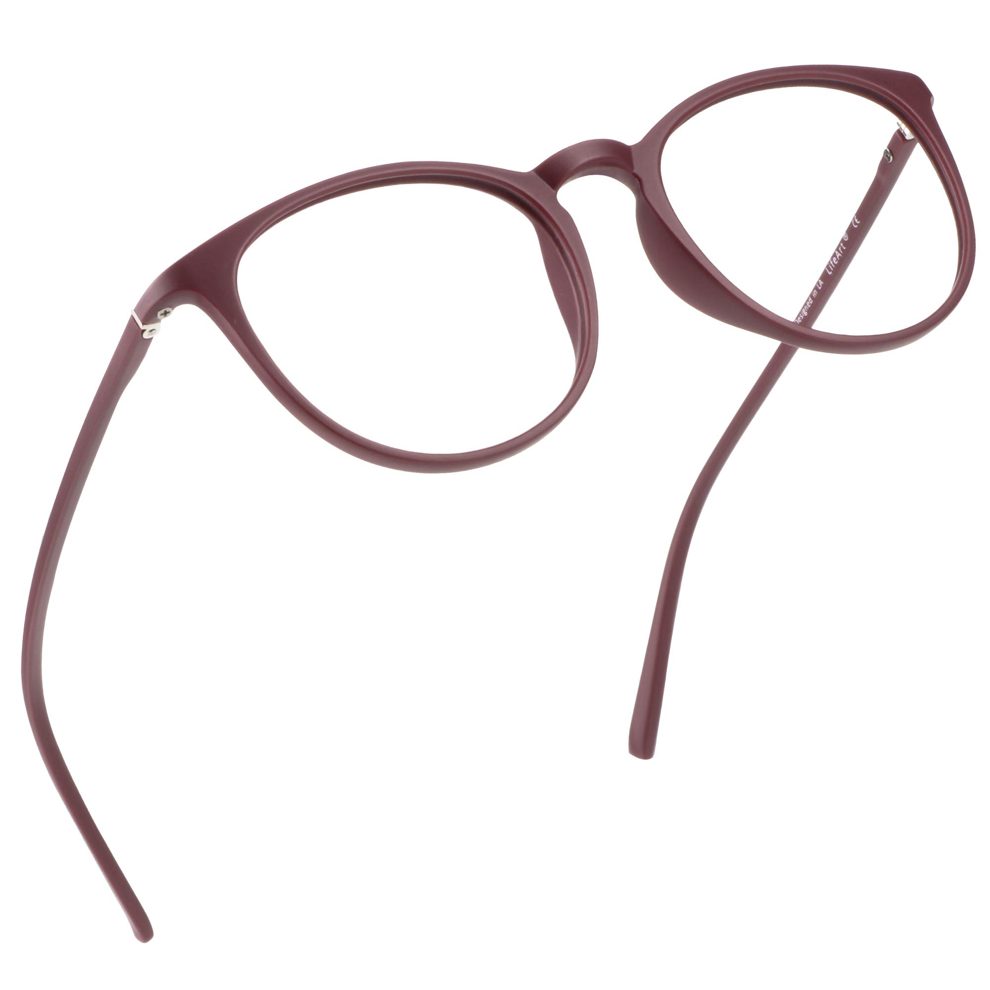 LifeArt Blue Light Blocking Glasses - Anti Eyestrain & UV Protection for Computer, Gaming & Reading | Reduce Digital Eye Fatigue for Work & Screen Time