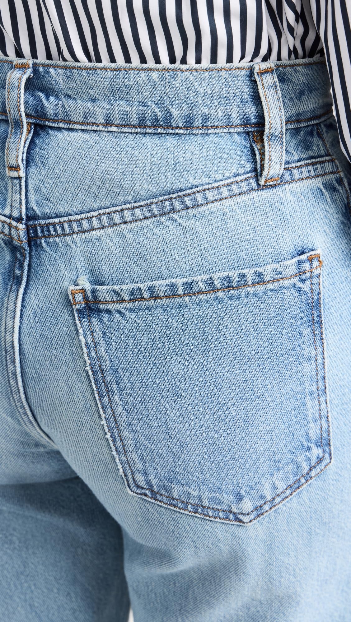 FRAME Women's Petite Le Pixie Jane Jeans - High Waist Slim Fit Stretch Denim for Casual Wear & Office Outfits