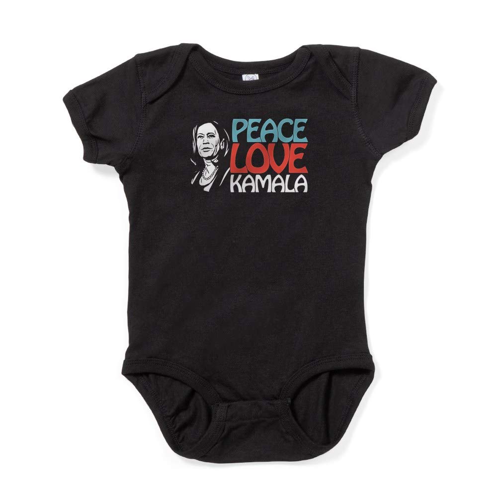 Peace Love Kamala Harris 2020 Baby Bodysuit - Cute Political Onesie for Infants & Toddlers - Perfect for Campaign Events, Family Photos & Political Support