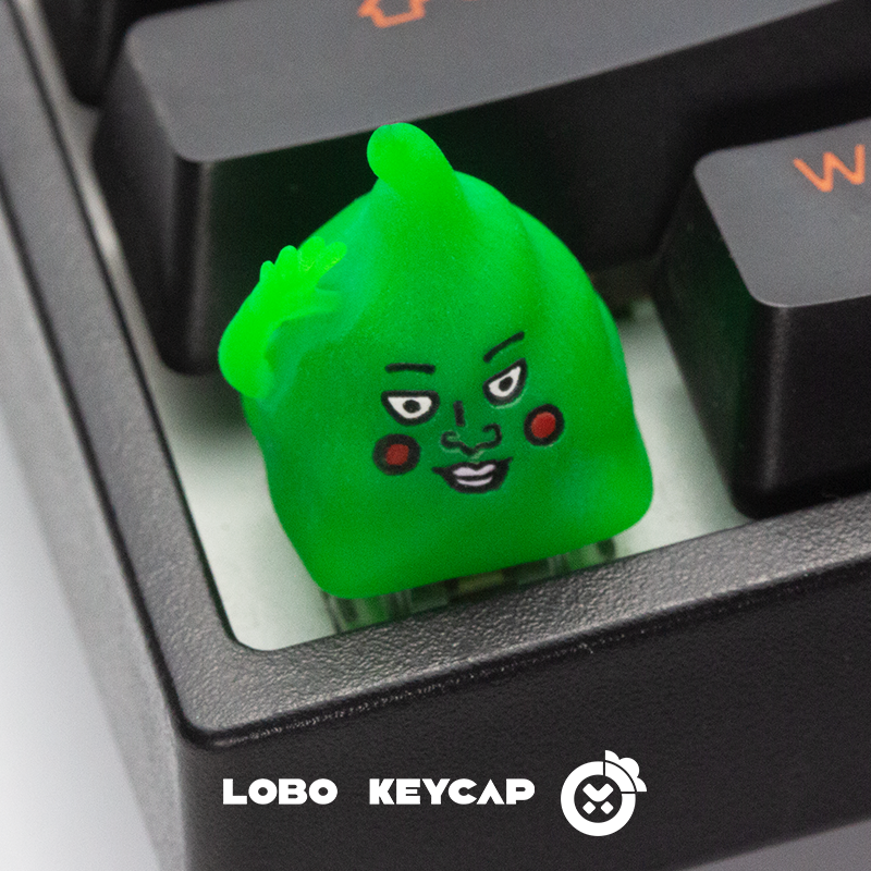 Mob Psycho 100 Anime Themed Keycaps - Custom Resin Artisan Keycaps for Mechanical Keyboards | Perfect for Gamers & Anime Fans