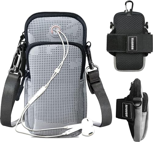 5-Grey with Crossbody Strap&Hook