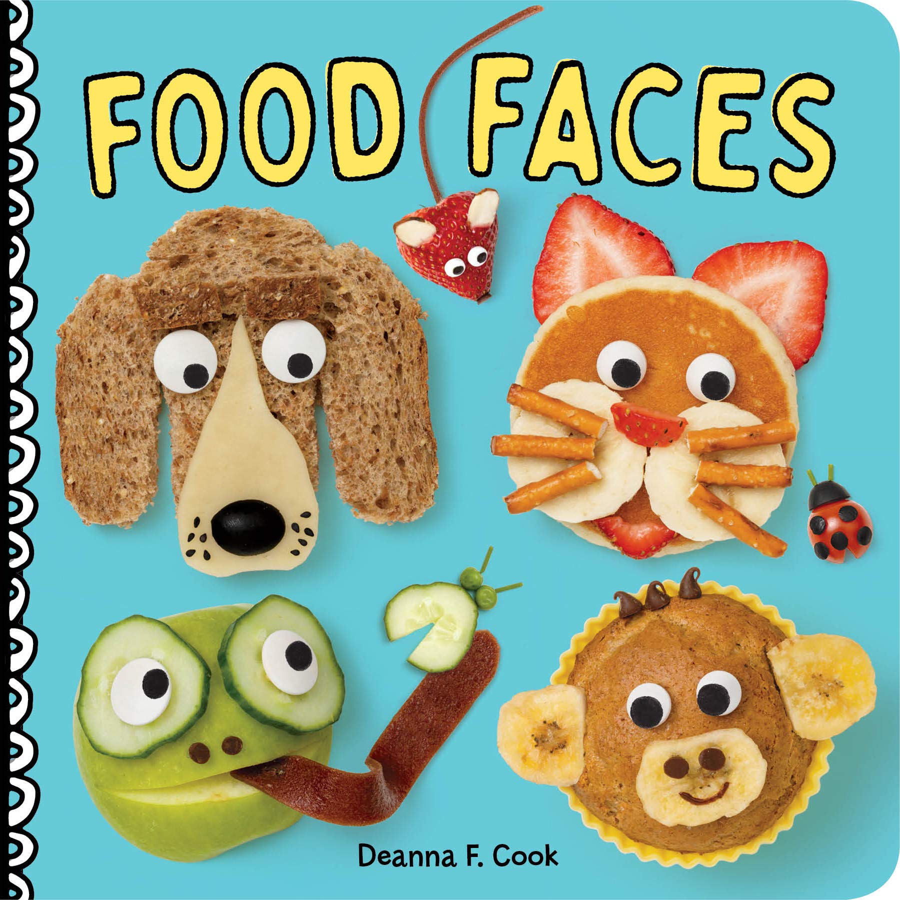 Food Faces: A Fun Interactive Board Book for Toddlers - Perfect for Early Learning, Playtime & Parent-Child Bonding