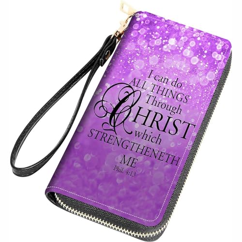 Purple Bible Verse Phil 4-13