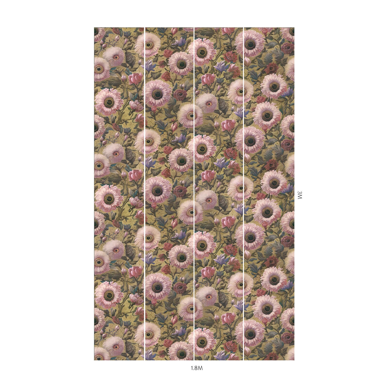 APRICUS Premium Peel and Stick Wallpaper - Aurelian Design | Self-Adhesive Removable Wallpaper for Bedroom, Living Room & Home Decor