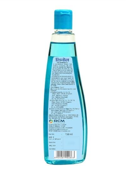 SHINOL Hair Growth Oil - 150ml (Pack of 2) | Natural Hair Revitalizer with Argan & Castor Oil | For Thicker, Longer & Healthier Hair | Perfect for Daily Hair Care & Scalp Massage
