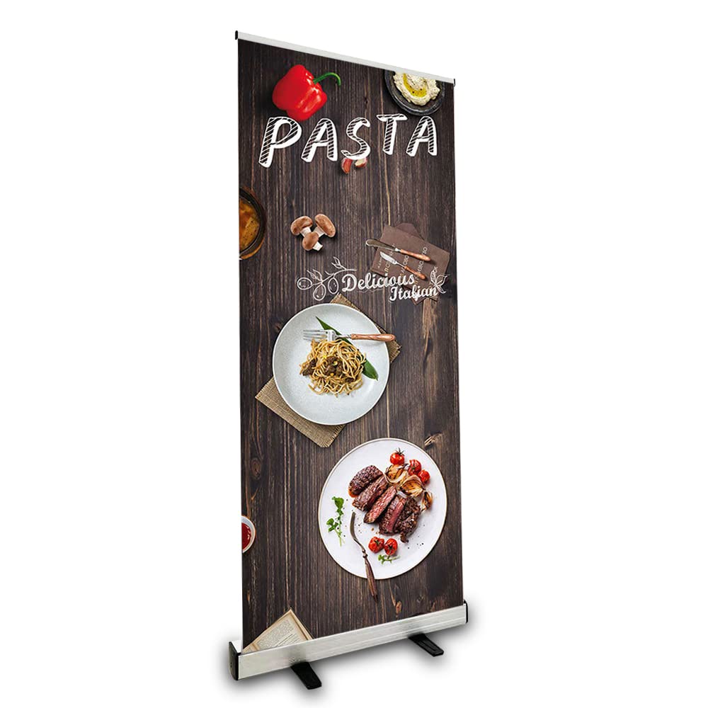 Retractable Roll Up Banner Stand 31.5