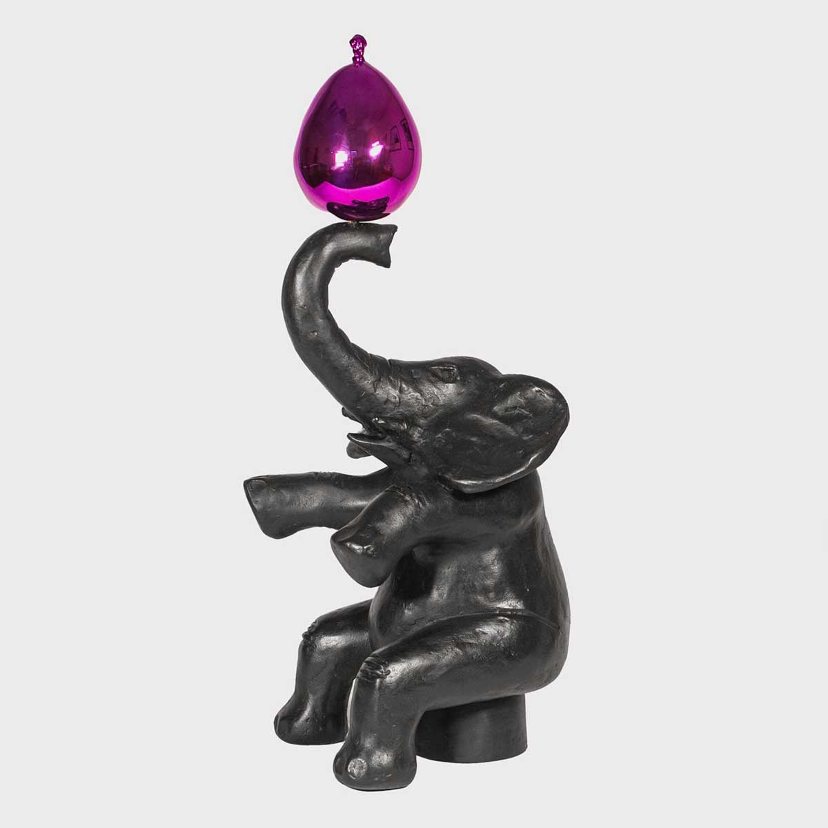 Elephant and Balloons - Cute Elephant with Balloons for Kids Room Decor, Birthday Party, Baby Shower Gifts