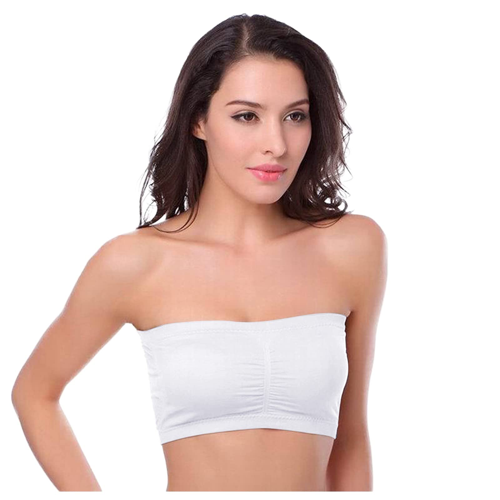 Women's Sexy Lace Bralette - Soft Stretch Wireless Bra with Hollow Back Design, Comfortable Strapless Intimates for Daily Wear & Special Occasions | Perfect for Valentine's Day, Date Night and Lingerie Gifts