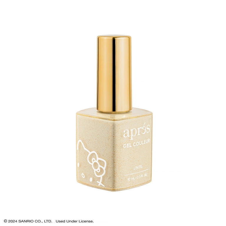 Apres x Hello Kitty Flash Glitter Gel - Long-Lasting Nail Art Glue for Gel Extensions & Manicures - Perfect for Parties, Holidays & Special Occasions