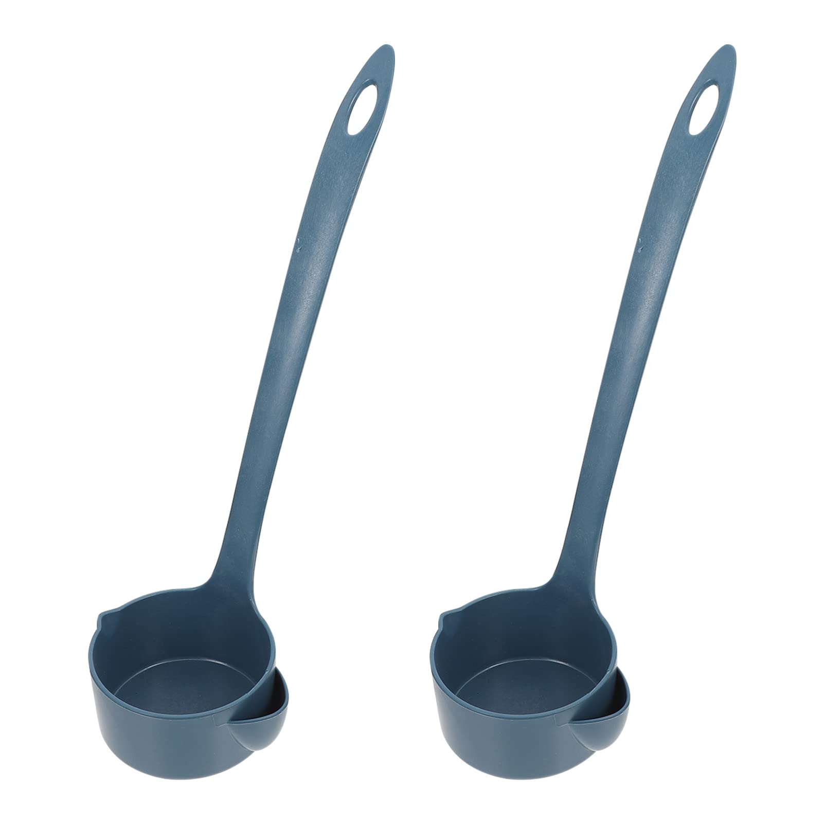 2-Pack Oil Filter Spoon & Grease Separator - Creative Soup & Hot Pot Filtering Scoop, Kitchen Colander for Soup & Cooking - Perfect for Straining Grease from Broth, Stews, and Deep Frying