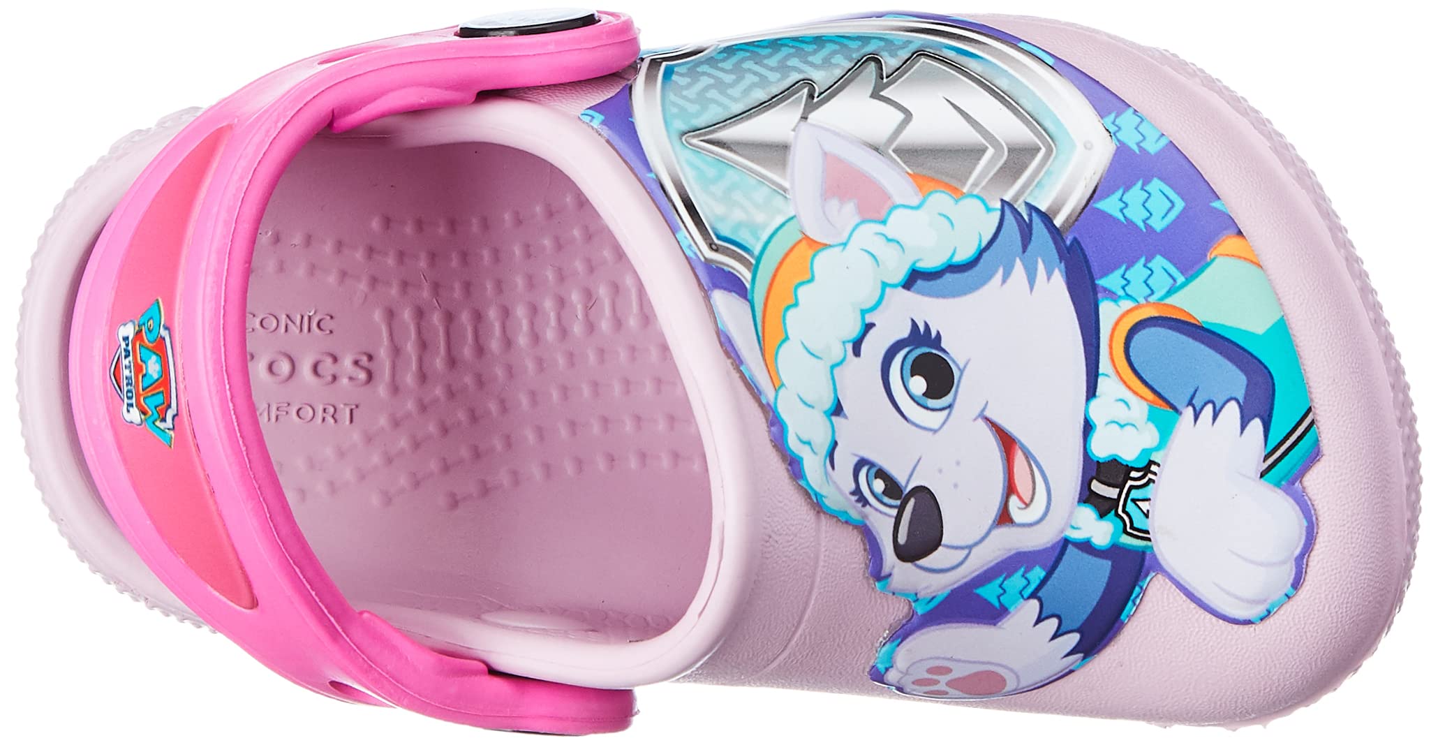Crocs Unisex-Child Fun Lab Paw Patrol Patch Clog | Kids Water Shoes for Beach, Pool & Outdoor Play | Lightweight & Comfortable Slip-On Clogs