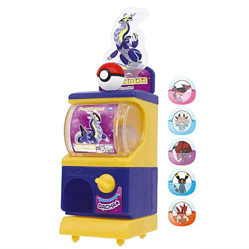 Takara Tomy Pokemon Gacha Machine - Paldea Region 3 Inch Collectible Toy for Kids & Collectors | Perfect for Playrooms, Birthday Gifts & Anime Fans