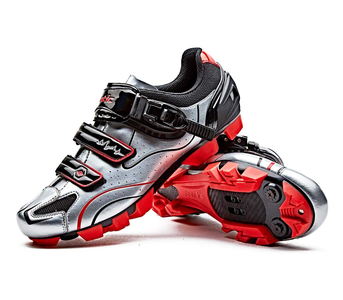 Santic SPD Mountain Bike Shoes for Men & Women - MTB & Road Cycling Shoes for Professional & Casual Riders - Perfect for Trail Riding, Commuting & Fitness Cycling