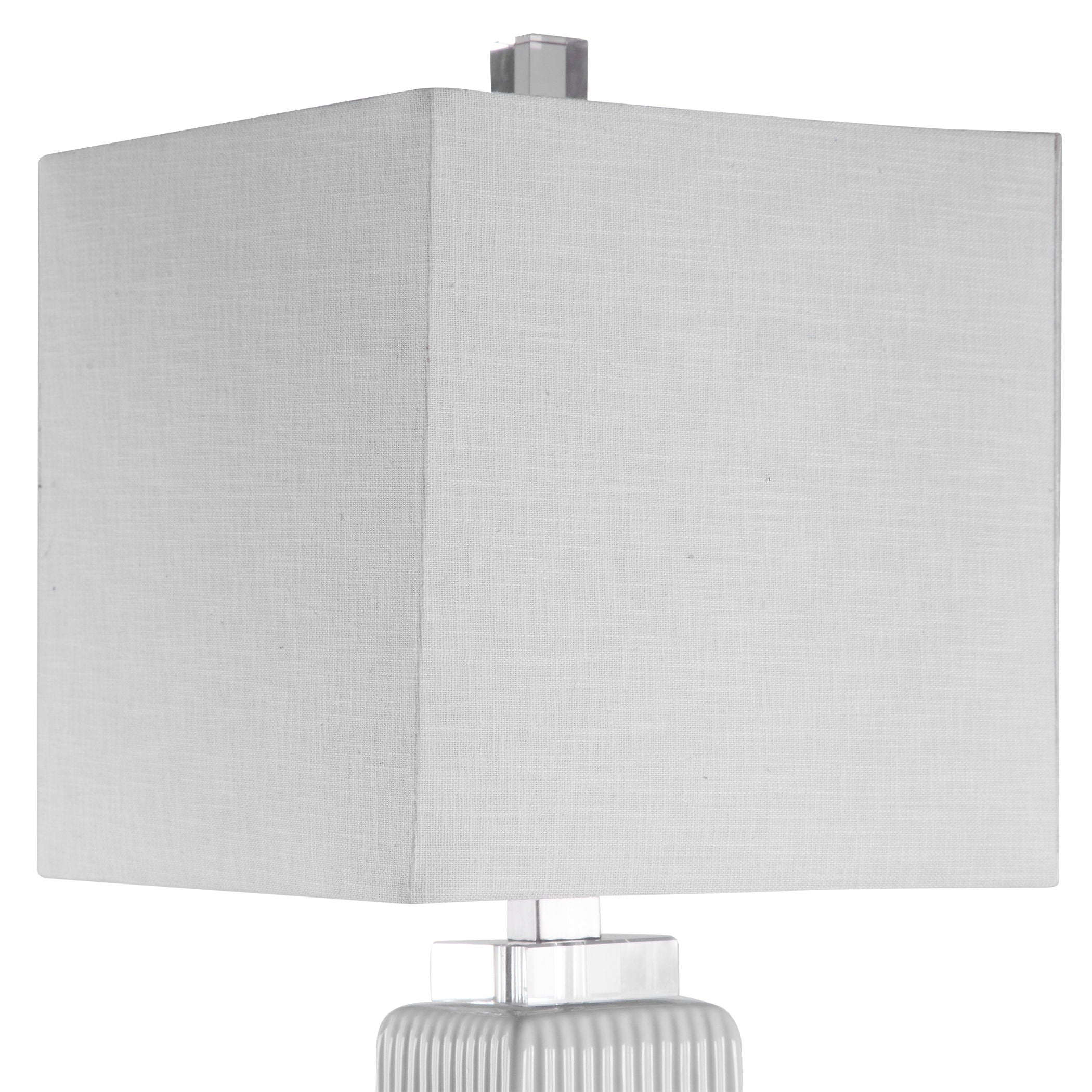 Bennett Buffet Lamp White - Elegant Table Lamp for Dining Room, Living Room & Bedroom Decor