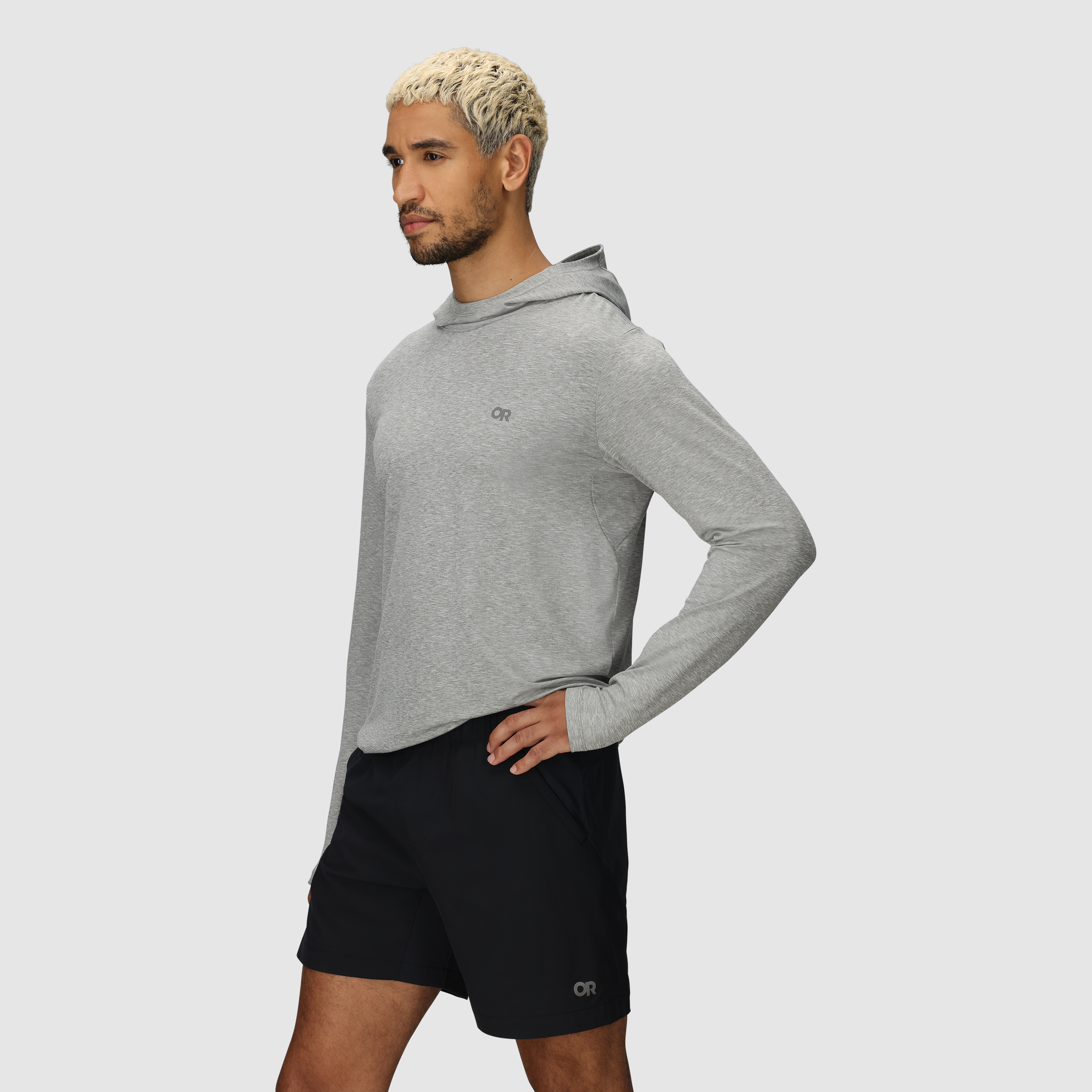 ActiveIce Spectrum Sun Hoodie for Men - UPF 50+ UV Protection, Lightweight & Breathable - Perfect for Hiking, Running, and Outdoor Activities