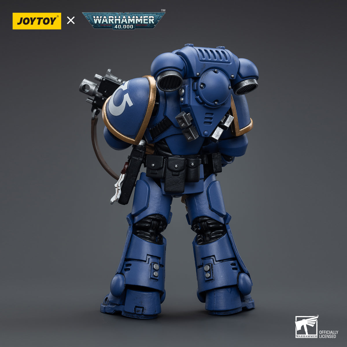 JOYTOY 1/18 Scale Warhammer 40K Intercessors Action Figure Set (4pcs) - Highly Detailed Collectible Miniatures for Tabletop Gaming & Display - Perfect for Warhammer Fans and Sci-Fi Collectors