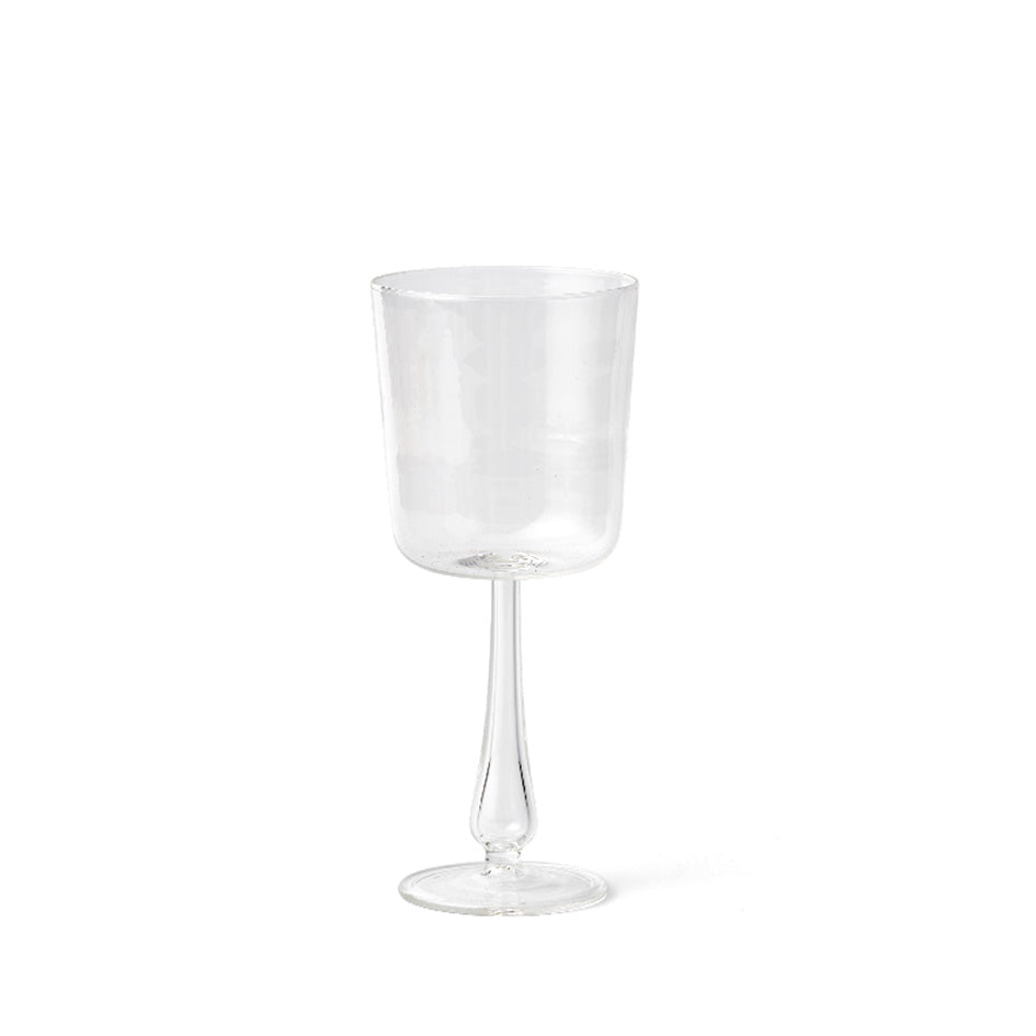 Luisa Calice Stem Wine Glasses - Set of 2 Crystal Clear Elegant Goblets for Red Wine, Champagne & Cocktails - Perfect for Dinner Parties, Weddings & Romantic Date Nights