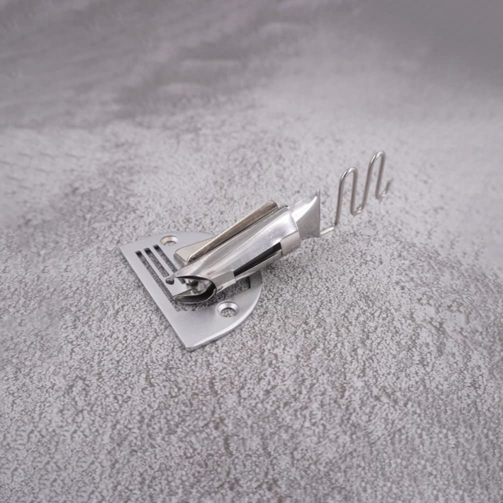 Right Angle Binding Tube Attachment for Sewing Machine - Professional Binder Presser Foot for Overlock & Edge Binding - Perfect for Quilting, Garment Sewing & DIY Projects