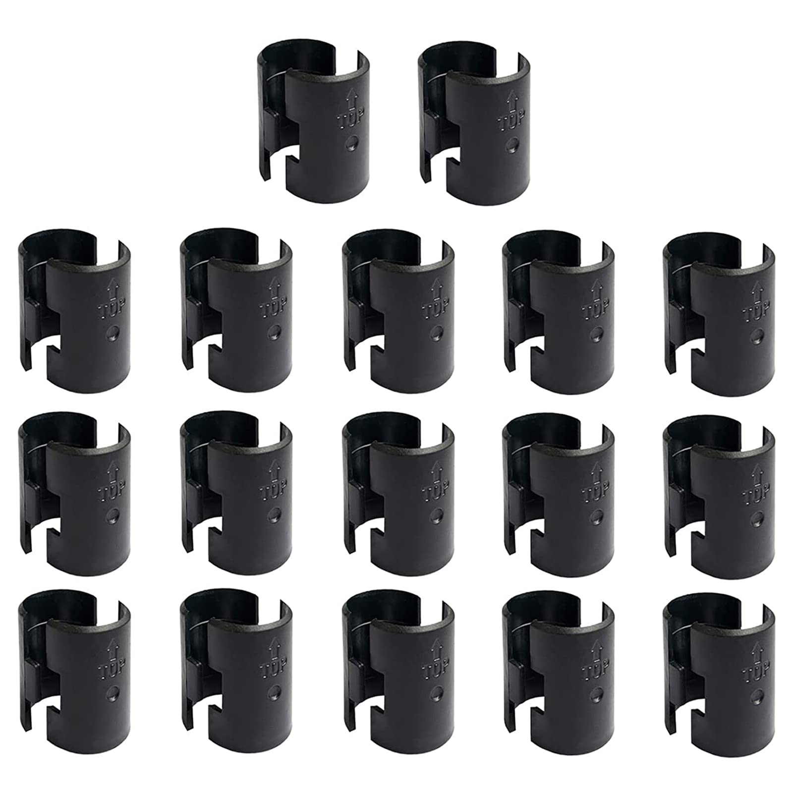 34 Pack Wire Shelving Shelf Lock Clips for 1