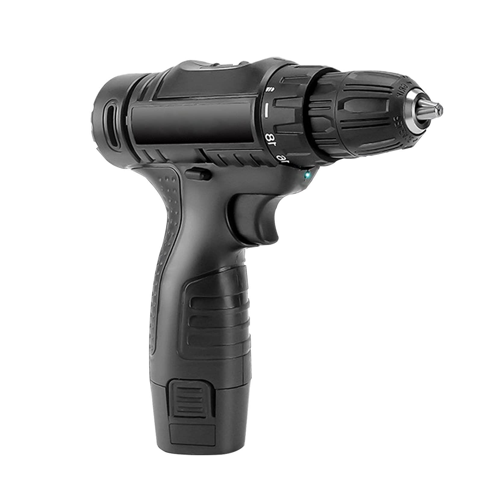 Qiguch66 Cordless Electric Hand Drill with Ergonomic Comfort Grip - 12V Rechargeable Battery, Lightweight & Wear-Resistant for DIY Home Projects, Woodworking, Furniture Assembly & Household Repairs