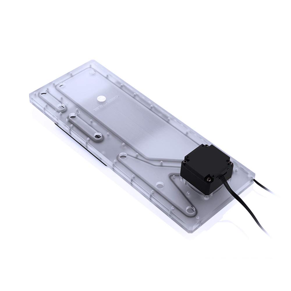 Bykski RBW Acrylic Distro Plate with DDC Pump for Thermaltake LEVEL20GT Case - Custom Water Cooling Distribution Board for PC Liquid Cooling Systems (Perfect for Gaming Rigs & High-Performance Builds)