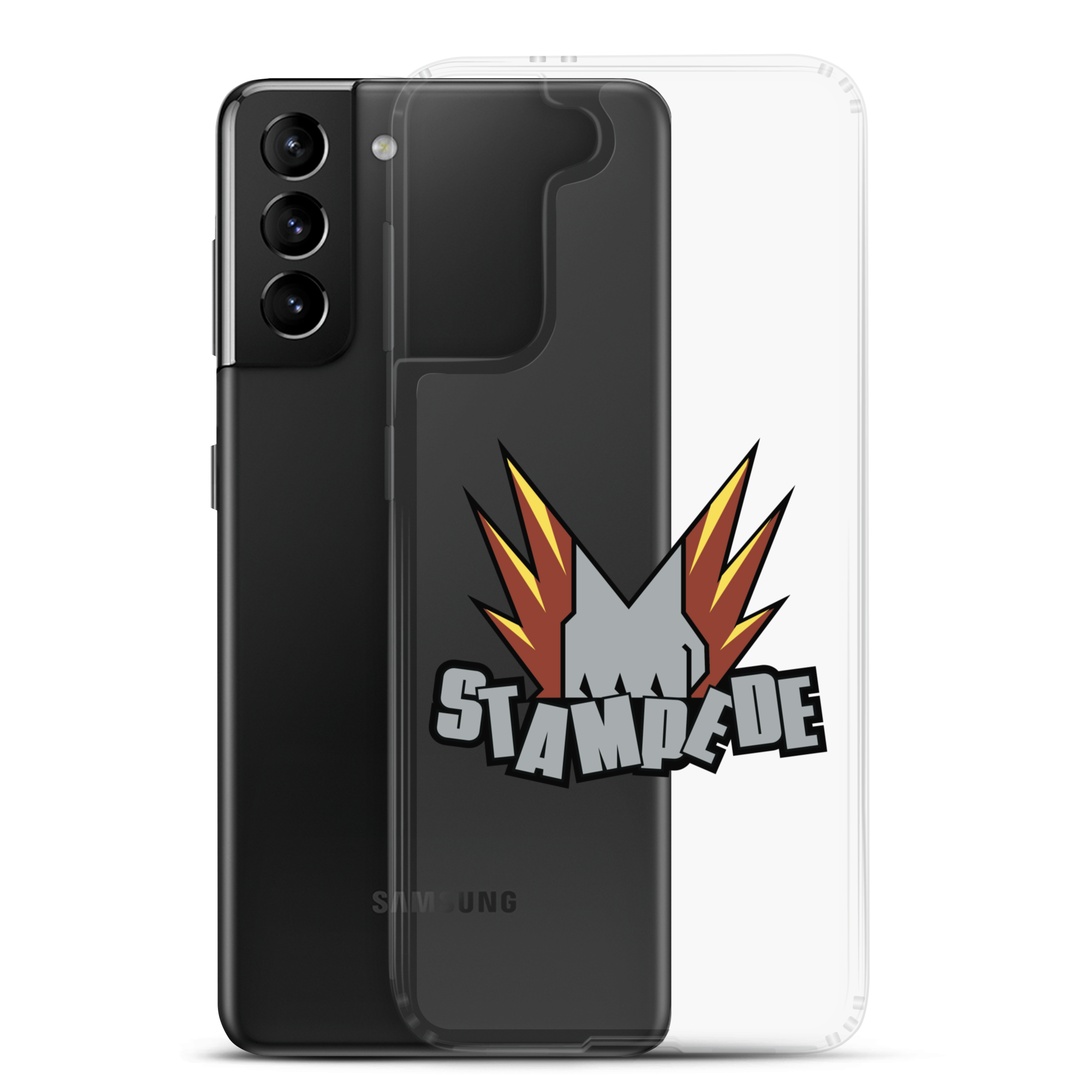 Zoo Jitsu Fighters Stampede Clear Protective Case for Samsung Galaxy - Durable Slim Cover for Everyday Use & Gaming Enthusiasts