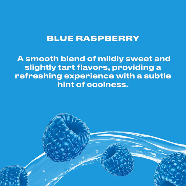 Blue Raspberry Flavor - Sweet & Tangy Candy for Kids & Adults - Perfect for Parties, Snacks & Desserts
