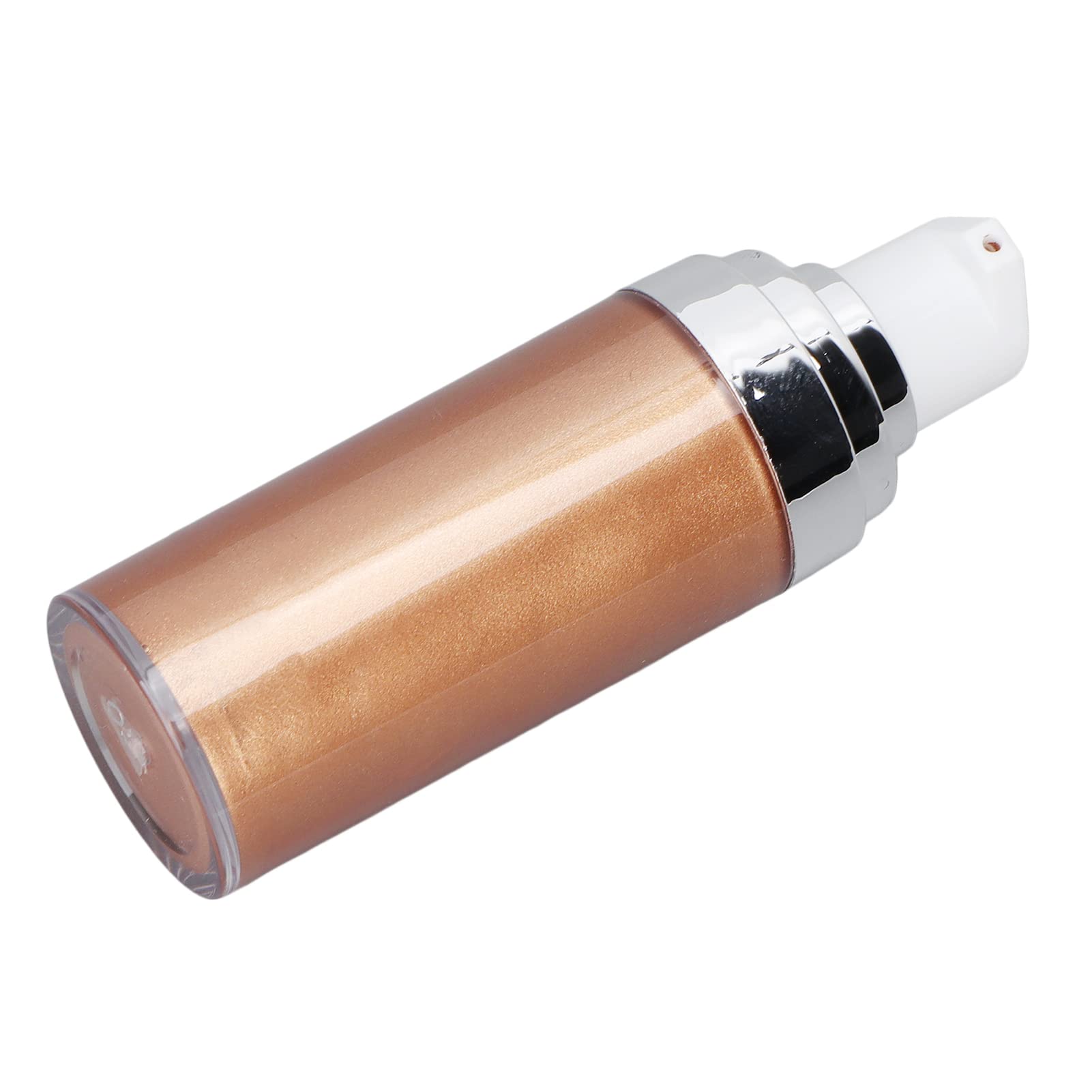 Glitter Body Makeup Liquid Cream - Moisturizing Shiny Face & Skin Highlighter Lotion - Rose Gold Cosmetic for Face & Body (#2) | Perfect for Parties, Festivals, and Special Occasions