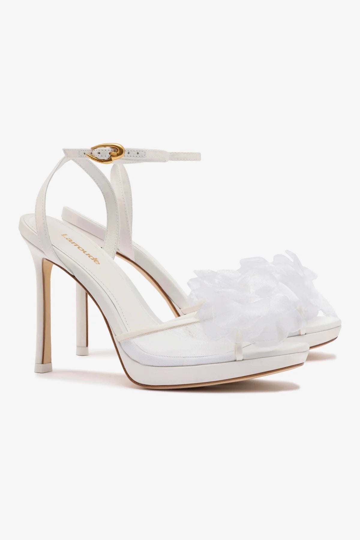 Salma White Satin Platform Sandals for Women - Comfortable Summer Wedge Heel Shoes for Beach, Wedding & Casual Outfits